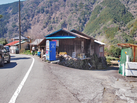 番外編　一般は渡れない吊り橋　NO1　　蕨野（わらびの）の吊り橋　梅ヶ島