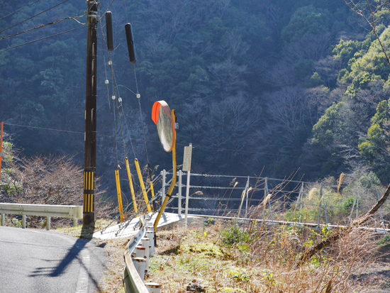 番外編　渡れない吊り橋　NO2　大和田の吊り橋　梅ヶ島