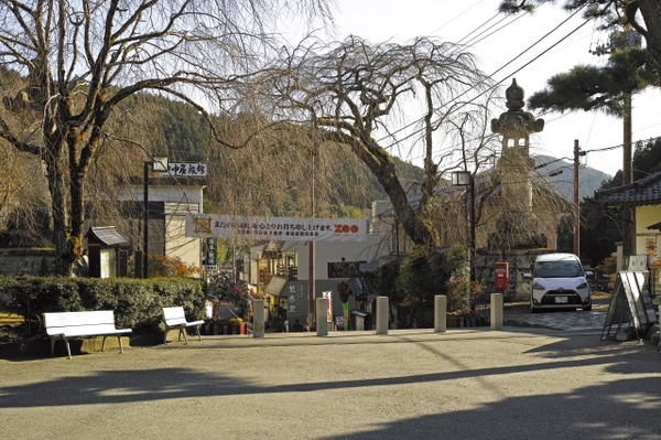 身延山久遠寺　三門より