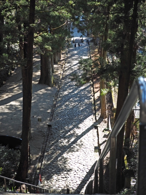 菩提梯（ぼだいてい）　身延山久遠寺