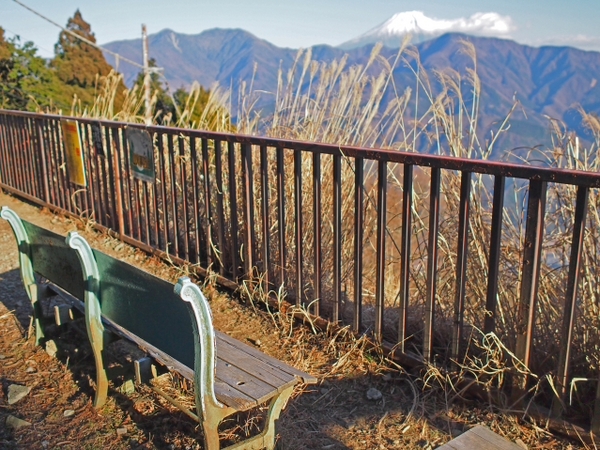 身延山ロープウェイ山頂の展望台　３ヵ所