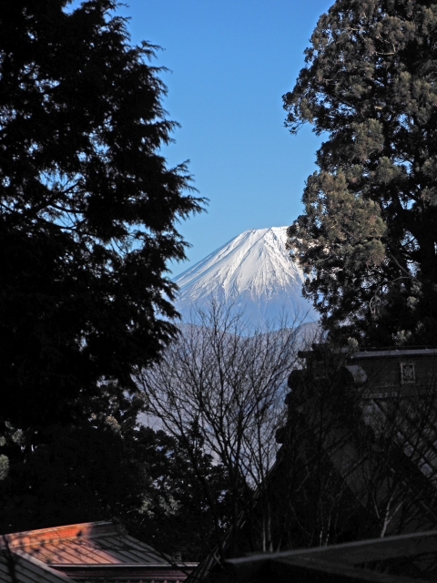 身延山山頂　奥之院　思親閣