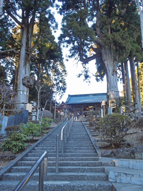 身延山山頂　奥之院　思親閣