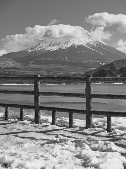 富士四湖ちょい巡り　　まずは本栖湖から