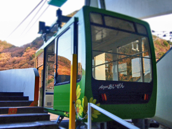寝姿山のロープウェイ♪　下田ちょい旅　⑦