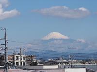 富士山初冠雪～♪　