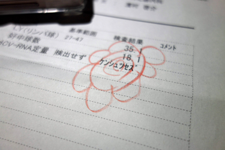 治療から　1年