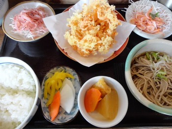 久しぶりの桜えび定食♪　由比　食堂さくら屋さん