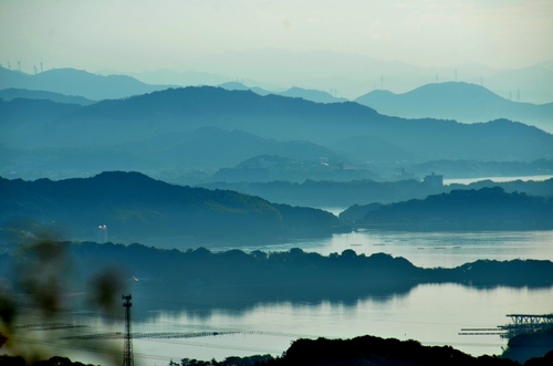 涼しいうちに山登り