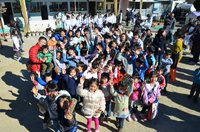 古人見幼稚園冬まつりの様子♪