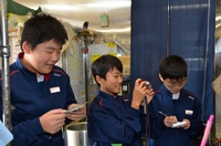 湖東中学校職場体験