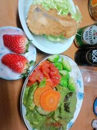 ビールと食事を楽しむ 2013/01/15 21:33:33