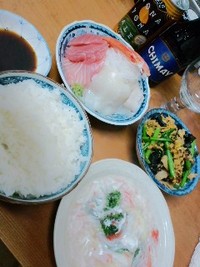禁酒明け ビールと食事を楽しむ 2013/02/19 20:54:09