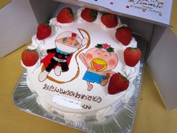 キャラクターデコレーション（はなかっぱ他・・・）です・・・