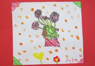 ３月のお絵描き「花のスケッチ」