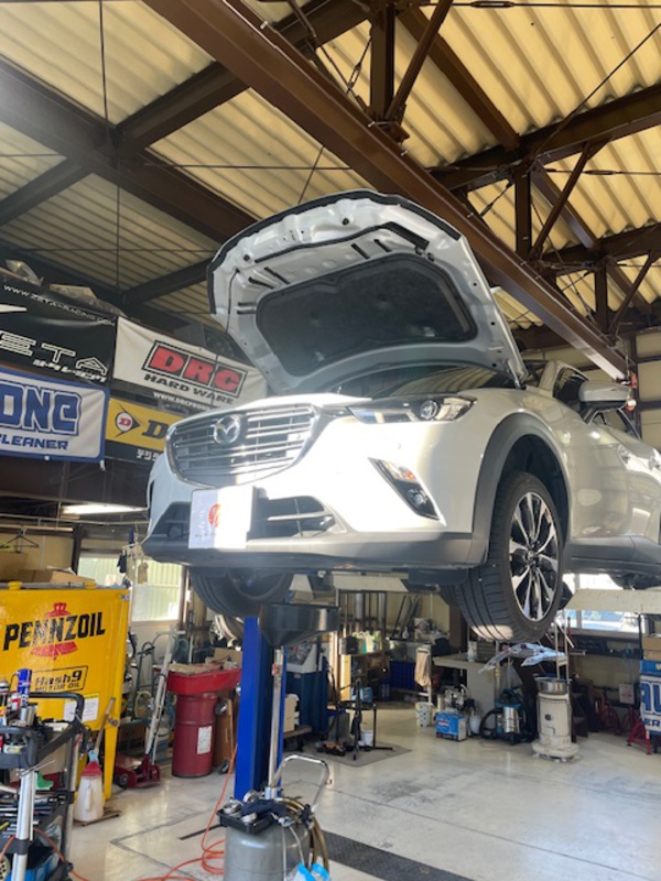 CX-3　オイル&バッテリー交換