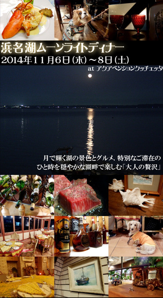 11月、この3日間限定の絶景をグルメと楽しむ★ムーンライトディナー