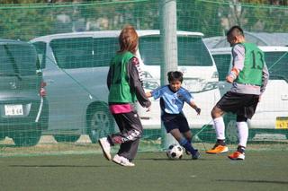 親子サッカー♪