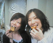昨夜のシフォンケーキ