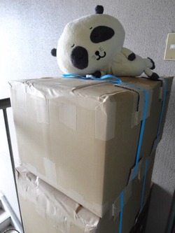 預けの荷物は　これだ～♪