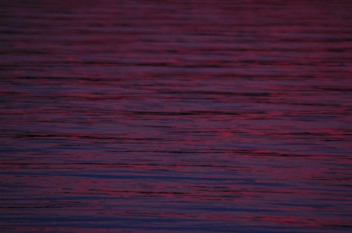 浜名湖の夕焼け