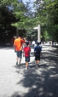 伊勢神宮へ参拝 2011/08/23 14:57:49