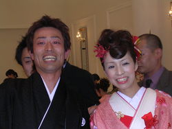 結婚式に行ってきました♪