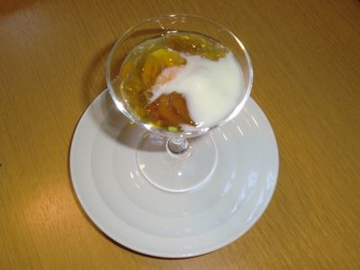 ディナータイムのハンバーグです。
