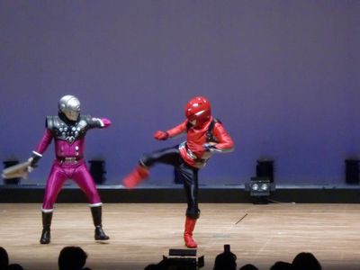 ゴーバスターズとお家でマカロン☆