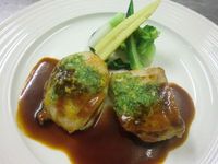 チキンソテー　ブルギニオンバター☆ 2012/06/14 22:45:52