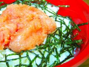 明太子丼リニューアル