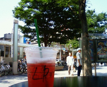 フライア配り＆TEA TIME