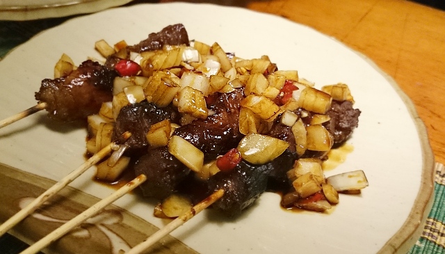羊肉の串焼き