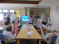 今日の体操＆レクリエーション(#^^#) 2023/10/13 14:59:11
