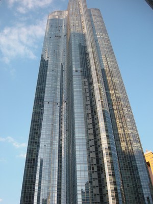 マリンシティの超高層ビル