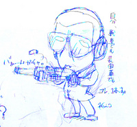 乾電池が飛び出る時