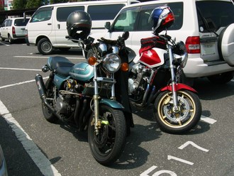 Ｃａｆｅ　Ｆ　オフミツーリング　２０１０春　市場にて