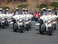 '09.3.28（土）軍港祭り 白バイパレード