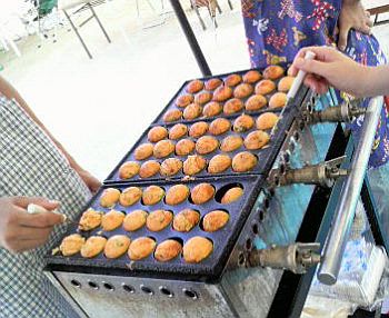 たこ焼き　ダマから