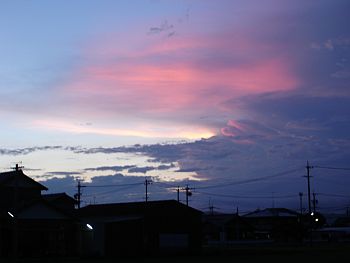 夕焼け