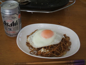 こぶとり（＾＾）おじさんの初凹焼き！