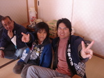 合間をぬって。