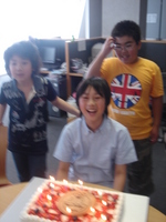 天馬１１歳の誕生日。