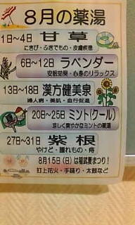 温泉でのんびり 2010/08/01 20:26:14