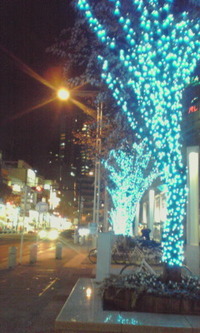 師走の街の夜 2011/12/13 21:12:20