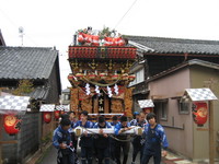 遠州森のまつり“屋台続々と”