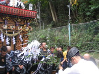 遠州森のまつり“屋台清祓い”