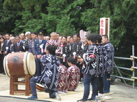 遠州森のまつり“祭典開始宣言式”