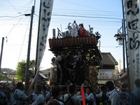 遠州森のまつり“御旅所・金守神社到着”