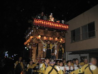 遠州森のまつり“夜祭り出発！”
